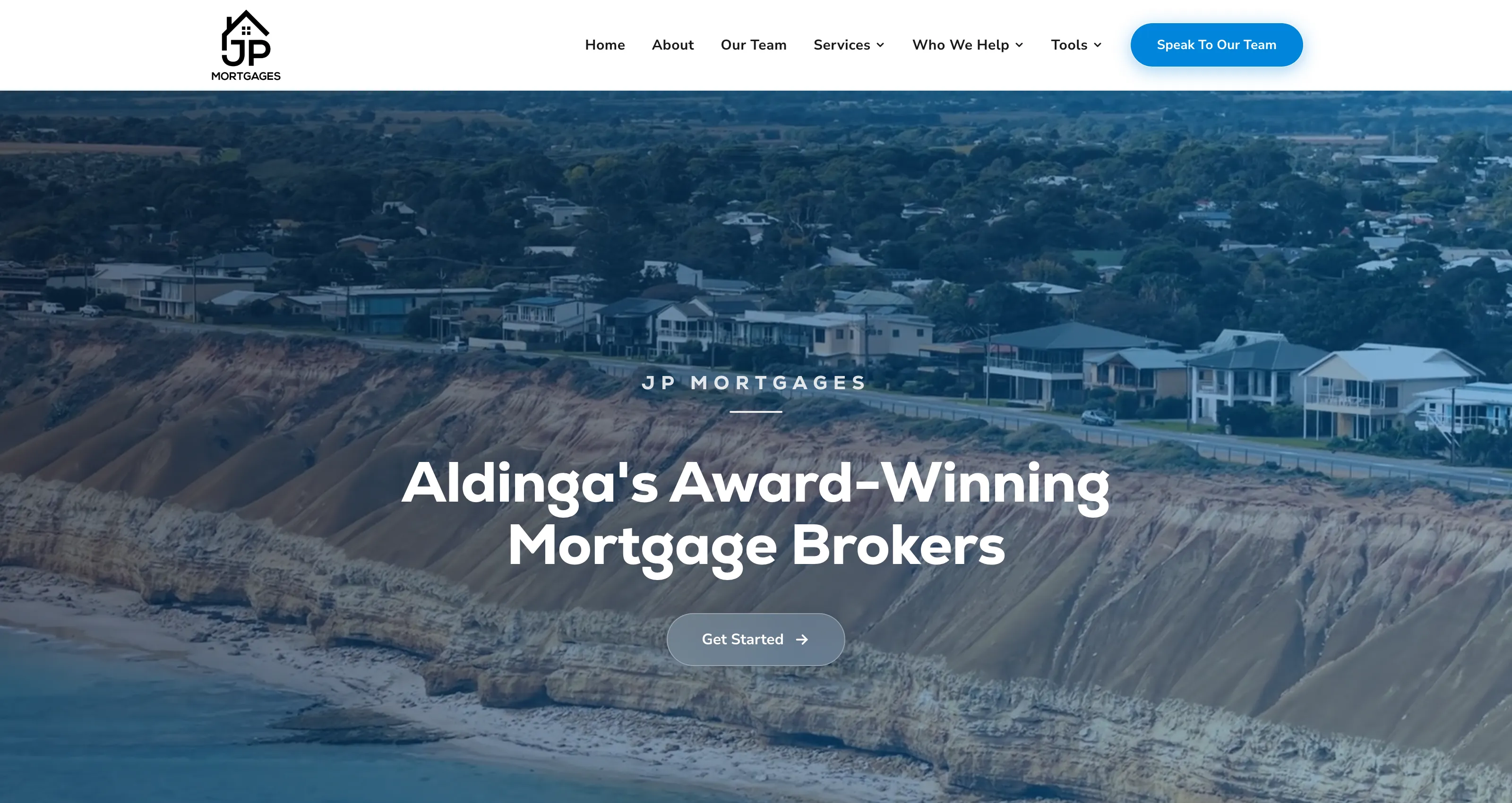 The JP Mortgages homepage: Aldinga's award-winning mortgage brokers